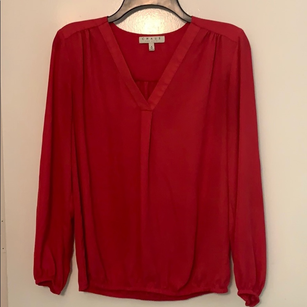 Pink Chaus Work Top